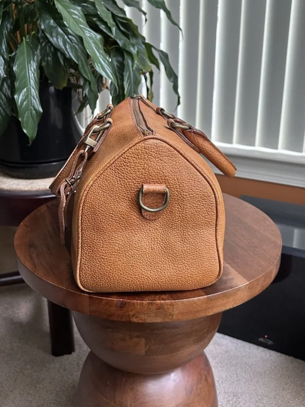 RALPH LAUREN Boston Bag, British Tan